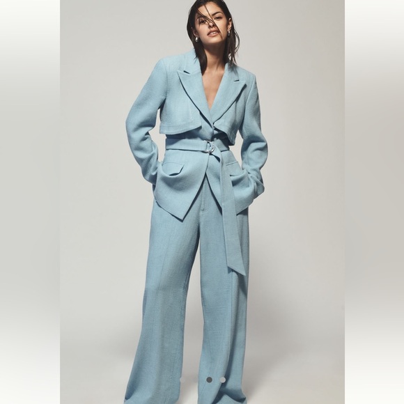 NWT Significant Other Lilah Linen Blend Blazer US2 - Picture 3 of 4